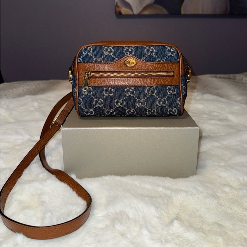 Gucci Ophidia Mini Crossbody Bag - Picture 7 of 15